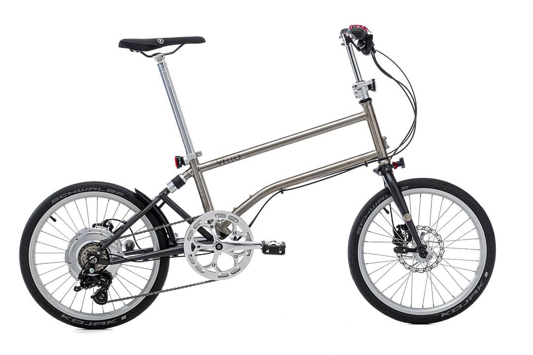 velo pliant vello bike+ gears titane